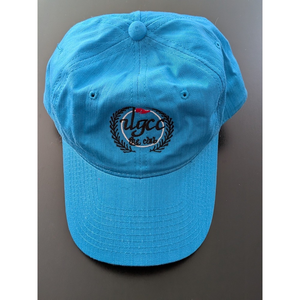 ULGCC Golf Hat Country Club‎ Blue Strapback Outdoor Cap OSFM